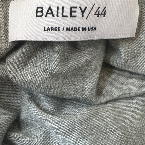 Bailey 44 “Aviator” Sleeveless Surplus Top In Heather Gray Large New With Tags! - Picture 7 of 8